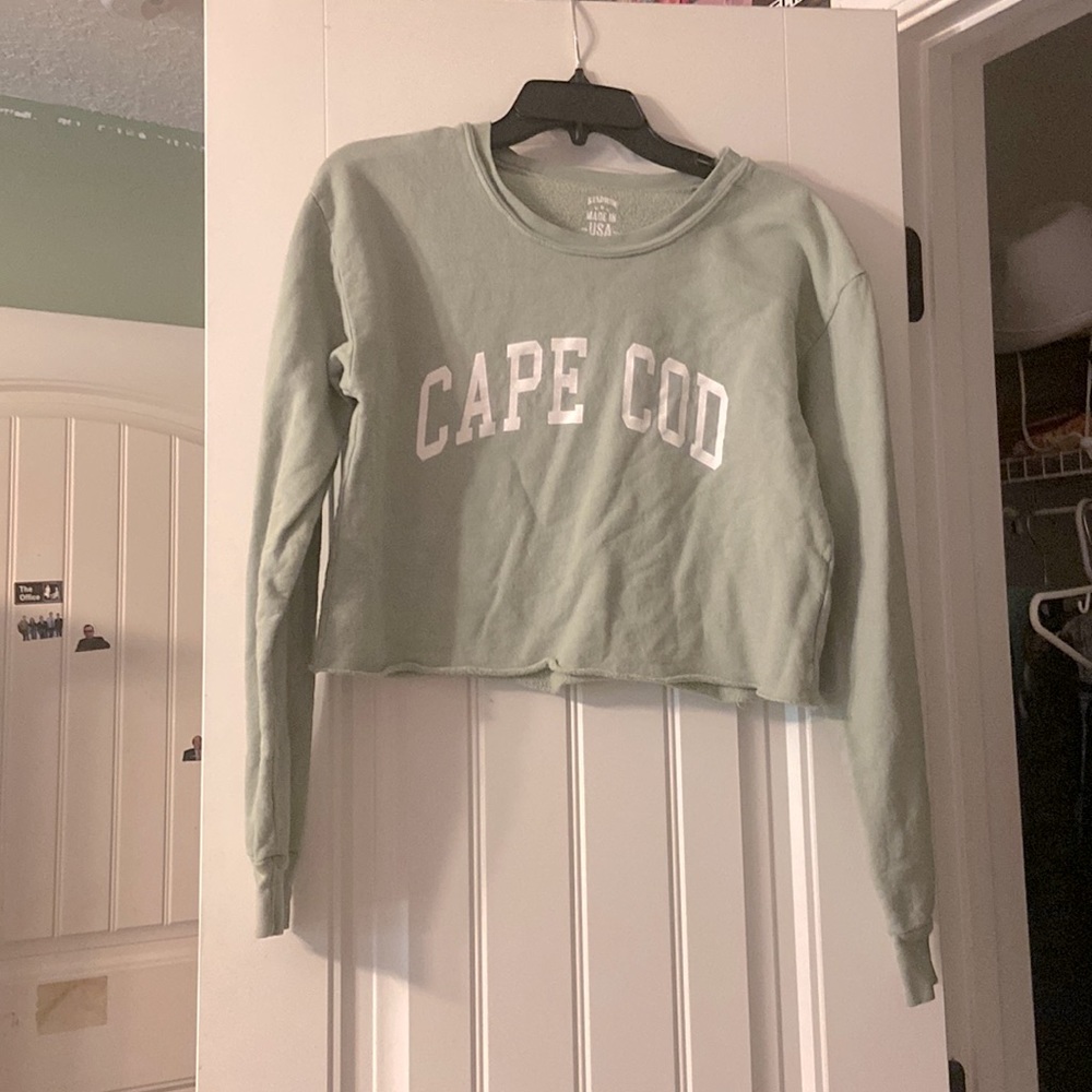 Crop sweater, cape cod